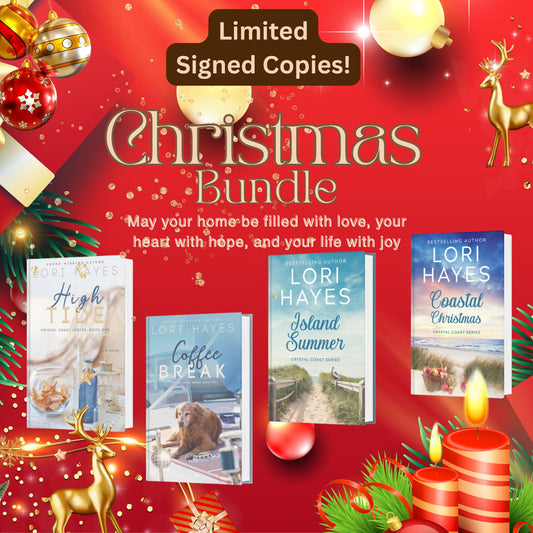 Christmas Bundle -- 4 Signed Crystal Coast Books